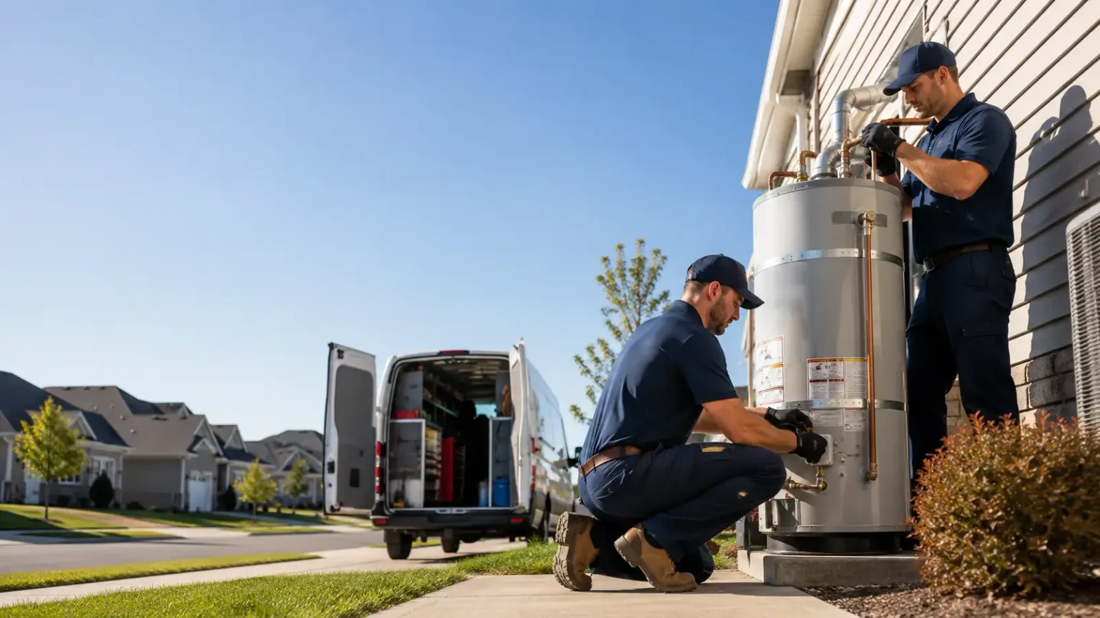 Water Heater Installation in New London, WI